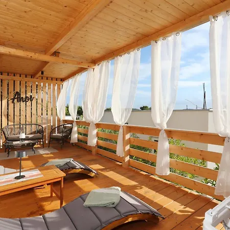 Strandhaus Ahoi 17, Terrasse Mit Meerblick, Privatstrand, 2 Badezimmer Drage
